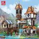 Конструктор блочный JIE STAR Riverside Scholars 2488 деталей средневековый замок с башнями и водопадом детский набор от 6&nbsp;р КО -47 фото 3