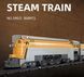 Конструктор блочный JIE STAR Поезд Steam Train 808 деталей большой железнодорожный набор поезд детский конструктор от 6 лет KO-49 фото 3