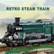 Конструктор блочный JIE STAR Поезд Steam Train 808 деталей большой железнодорожный набор поезд детский конструктор от 6 лет KO-49 фото 11