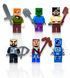 Minecraft магнітний конструктор Печера зі скарбами блоки 224 деталей дитячий майнкрафт з персонажами від 3 років Пещера-224 фото 5