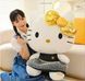 Мягкая игрушка Hello kitty в черном платье с бантиком 60 см кошечка Хеллоу Китти Кітті бантик _ 60 см фото 1