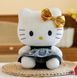 Мягкая игрушка Hello kitty в черном платье с бантиком 60 см кошечка Хеллоу Китти Кітті бантик _ 60 см фото 2