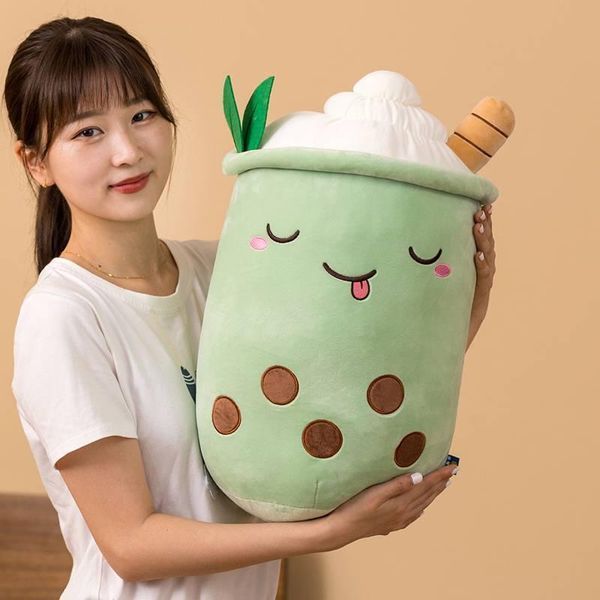Мягкая игрушка подушка обнимашка Boba Боба 50 см пузырьковый чай Плюшевая игрушка 1869111288 фото