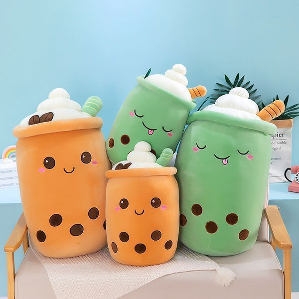 Мягкая игрушка подушка обнимашка Boba Боба 50 см пузырьковый чай Плюшевая игрушка 1869111288 фото
