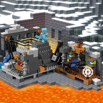 Майнкрафт лего конструктор Портал в Енд 437 деталей Набір Lego minecraft My World LG-AA8007 фото