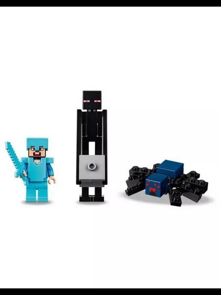 Майнкрафт лего конструктор Портал в Енд 437 деталей Набір Lego minecraft My World LG-AA8007 фото