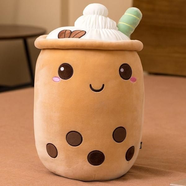 Мягкая игрушка подушка обнимашка Boba Боба 50 см пузырьковый чай Плюшевая игрушка (1)) 1869127747 фото