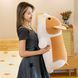 Мягкая Игрушка Собака Корги 80см в костюме детская плюшевая обнимашка подушка для сна на подарок ребенку 01076 фото 7