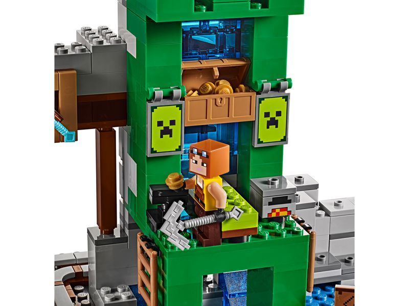 Конструктор Лего Майнкрафт Шахта Крипера 643 деталей My World Lego minecraft набор май ворлд LG-AA8010 фото