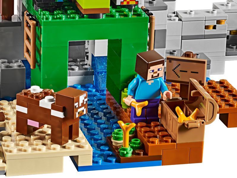 Конструктор Лего Майнкрафт Шахта Крипера 643 деталей My World Lego minecraft набор май ворлд LG-AA8010 фото