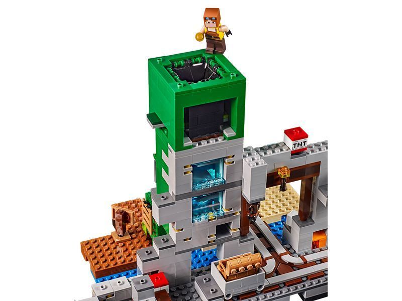 Конструктор Лего Майнкрафт Шахта Крипера 643 деталей My World Lego minecraft набор май ворлд LG-AA8010 фото