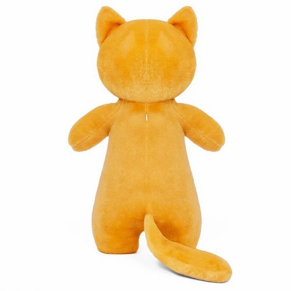 Мягкая игрушка Кот батон 130см детская плюшевая подушка обнимашка для сна ребенку Стоячий Котик Глазастик 01073-130 фото